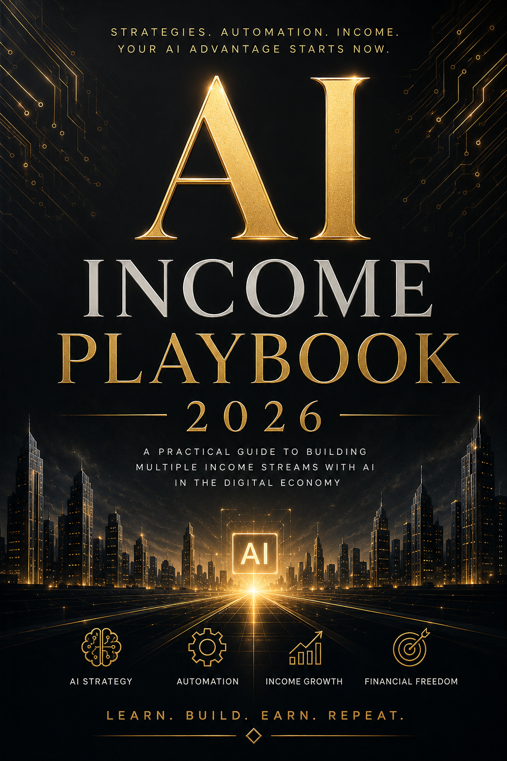 AI Income Playbook 2026 book cover